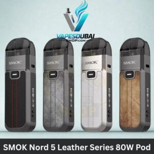 SMOK Nord 5 Leather Series 80W Pod System kit In Dubai