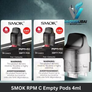 SMOK RPM C Empty Pods 4ml Replacement Pod Cartridge in Dubai