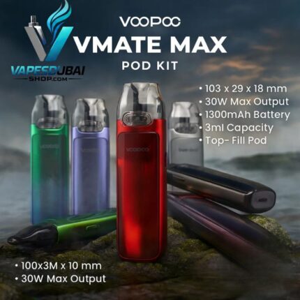 VOOPOO Vmate Max Pod Kit 1200mAh In Dubai