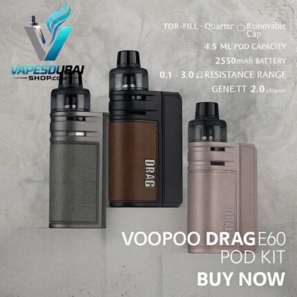 Voopoo DRAG E60 Pod Kit 60W In Dubai