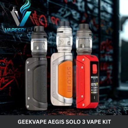 Geekvape Aegis Solo 3 Vape Kit (External Battery) 100W In Dubai