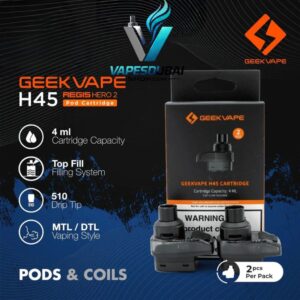 Geekvape H45 Aegis Hero 2 Empty Pod In Dubai