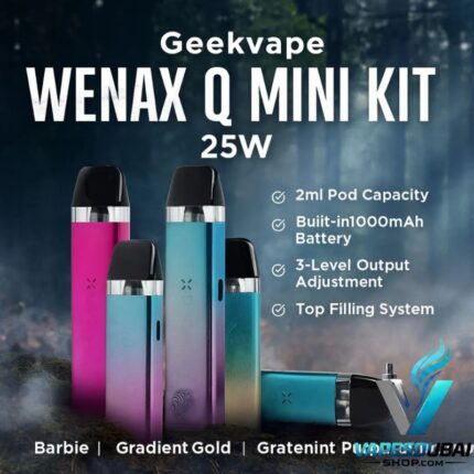 Geekvape Wenax Q Mini Kit 25W In Dubai