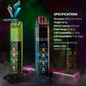 Lost Vape Ursa Nano Art Kit 800mAh In Dubai