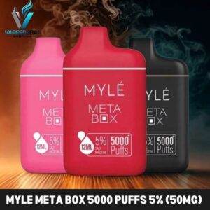 Myle Meta Box 5000 Puffs 5% (50mg) Nicotine