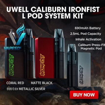 UWELL Caliburn Ironfist L Pod System Kit In Dubai