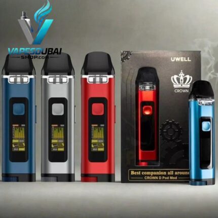 Uwell Crown D Pod Mod Kit System 1100mah 3ml in Dubai