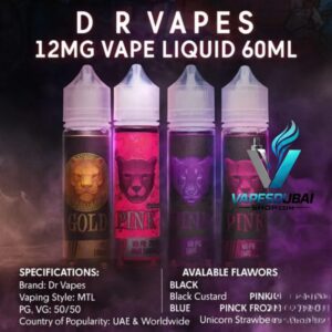 Dr Vapes 12mg Vape Liquid 60ml