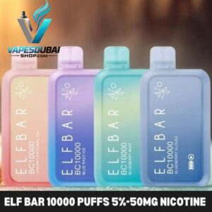 Elf Bar 10000 Puffs 5%-50mg Nicotion Disposable vape