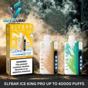 Elf bar ice king pro up to 40000 puffs