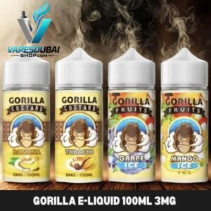 GORILLA E-Liquid 100ml 3mg Vape Juice