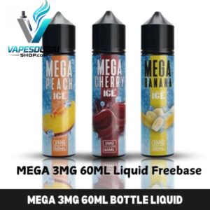 MEGA 3MG 60ML Bottle Liquid Freebase