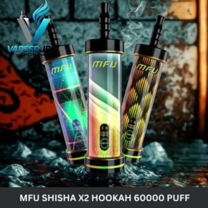 MFU SHISHA X2 Hookah 60000 Puff Disposable Vape