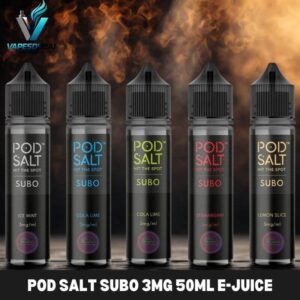 Pod Salt Subo 3MG 50ML E-Juice