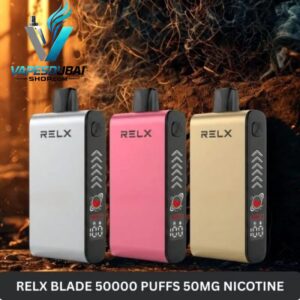 Relx Blade 50000 Puffs 50mg Nicotine In Dubai