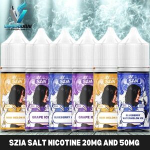 SZIA Salt Nicotine 20MG and 50MG E-liquid