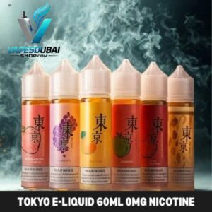 Tokyo E-liquid 60ml 0mg Nicotine in Dubai