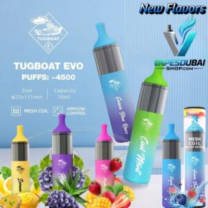 Tugboat Evo 4500 Puffs Disposable Vape