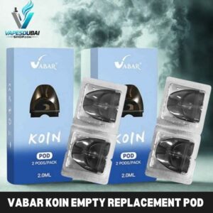 VABAR Koin Empty Replacement Pod Cartridge 2ml (2 PCS)