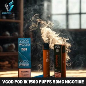 VGOD Pod 1k 1500 Puffs 50MG Nicotine Disposable Vape