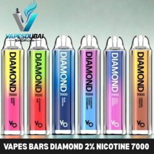 Vapes Bars Diamond 2% Nicotine 7000 Puffs