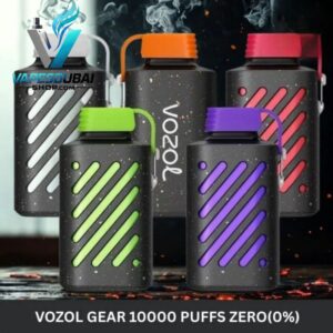 Vozol gear 10000 puffs zero(0%) nicotine vape