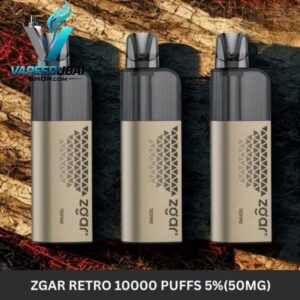ZGAR Retro 10000 Puffs 5%(50mg) Nicotine